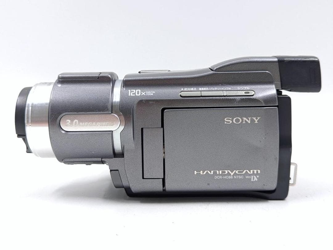 miniDVのダビングに！ SONY ビデオカメラ DCR-HC88