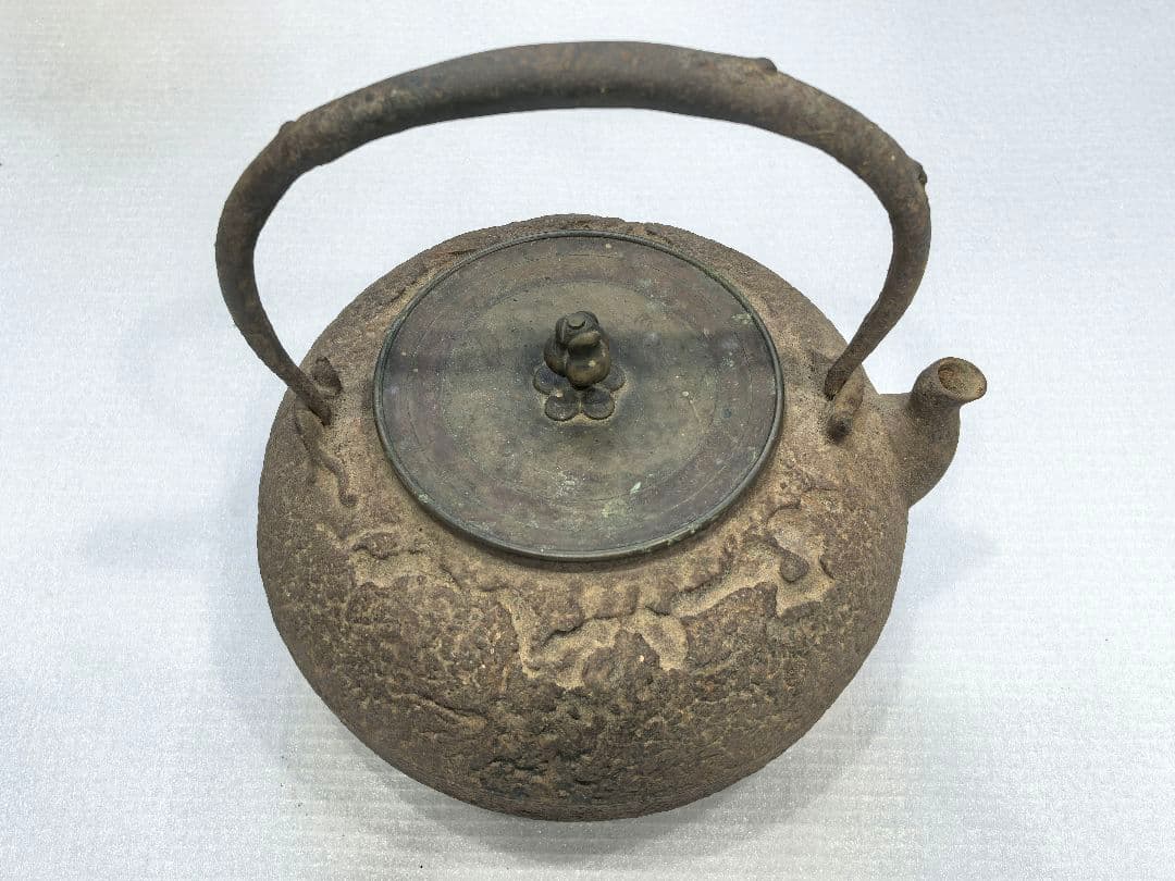 あ*ん様 希少　鉄瓶 龍文堂造 骨董品　茶道具　インテリア　工芸品　コレクション