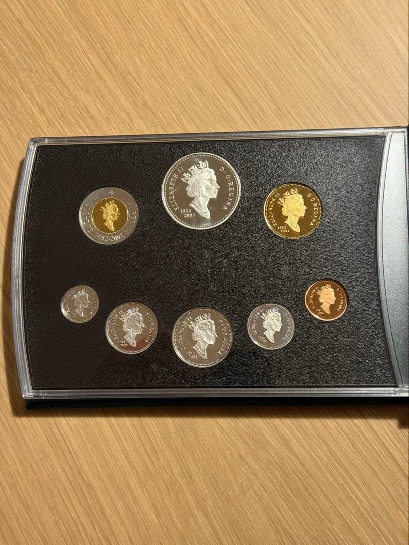 2002年 カナダ貨幣 プルーフセット / Golden Jubilee 8枚