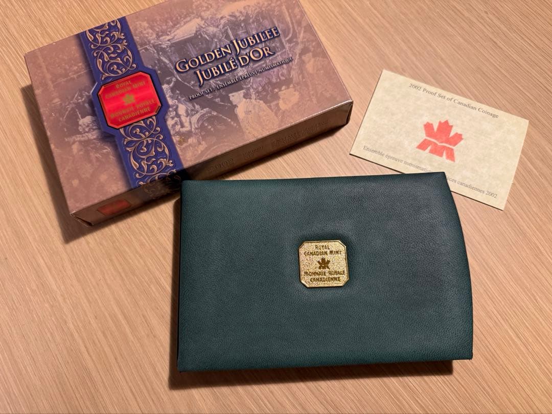 2002年 カナダ貨幣 プルーフセット / Golden Jubilee 8枚