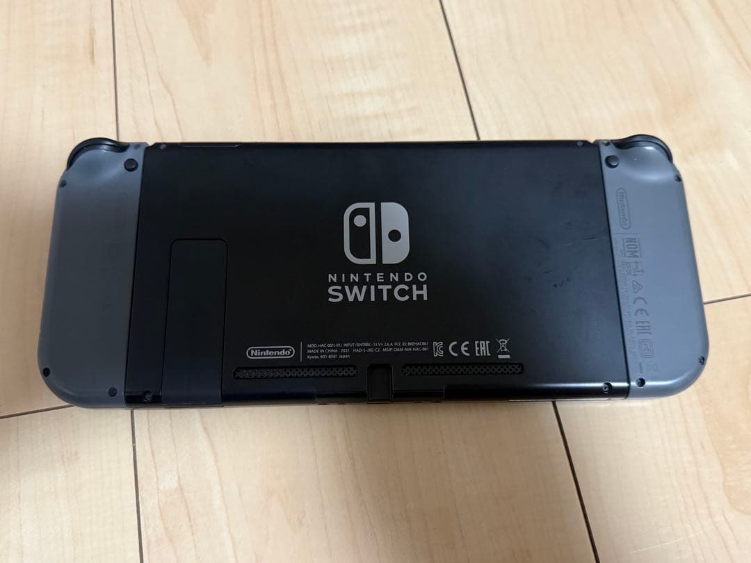 美品 Nintendo Switch グレー 本体 任天堂スイッチ