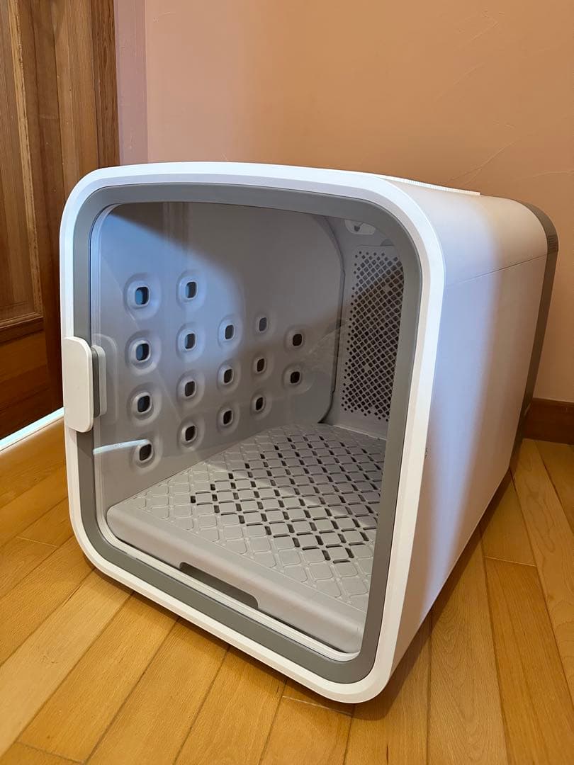 nello ペット用ドライルーム　ホワイト/グレー
