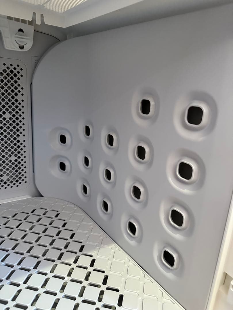 nello ペット用ドライルーム　ホワイト/グレー