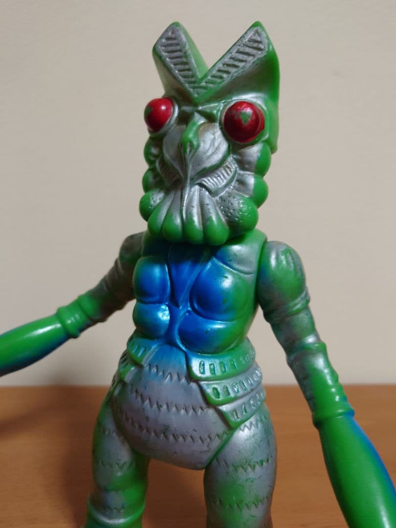 【当時もの】マルサン　ソフビ　バルタン星人　初代ウルトラマン
