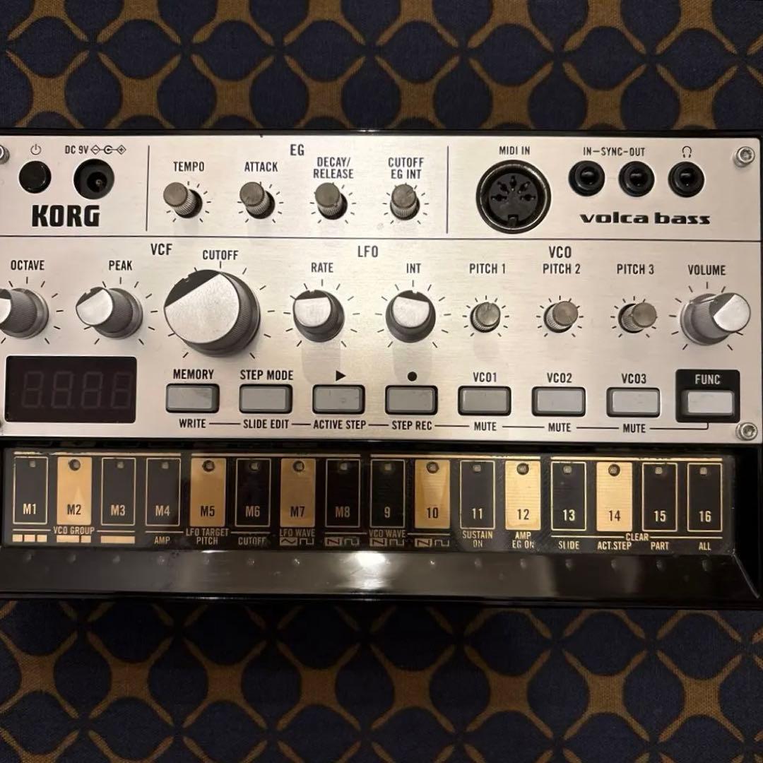 KORG volca bass アナログシンセサイザー
