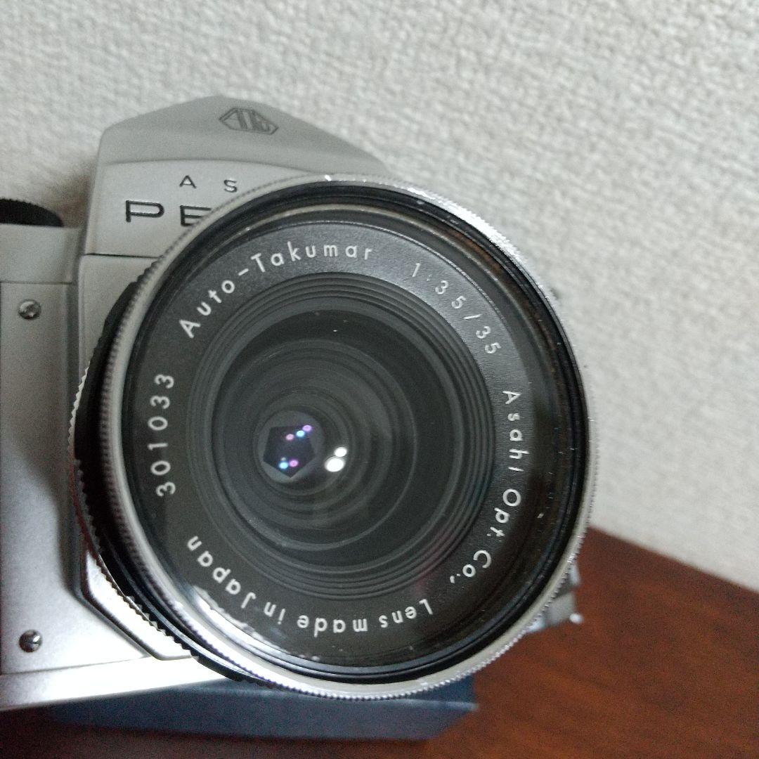ジャンク品／アサヒペンタックスSV＊タクマー レンズ２＊ケース／一眼レフ