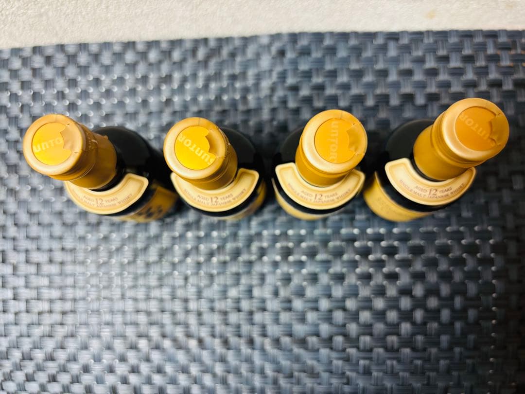 ハローキティ　山崎 12年ウイスキー 50ml 4本セット