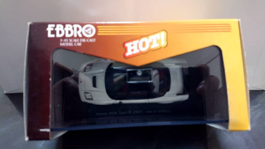 EBBRO NSX Type R ホワイト 1/43スケール