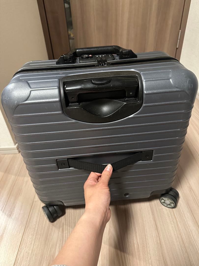 【リモワ】サルサ　TSAロック付きグレーキャリーケース