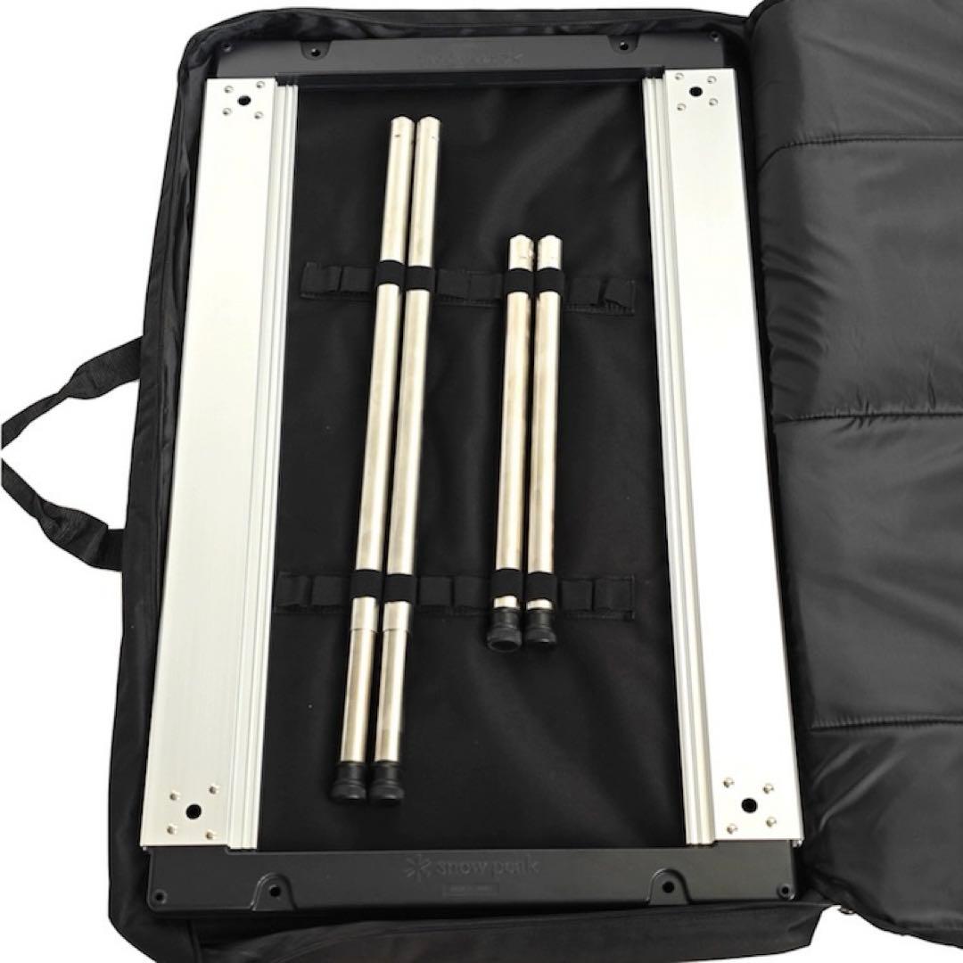 スノーピークIGT ロングバック 4ユニット 3層収納バック 天板と脚収納可能