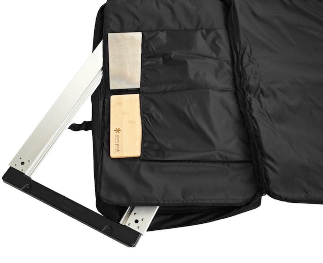 スノーピークIGT ロングバック 4ユニット 3層収納バック 天板と脚収納可能