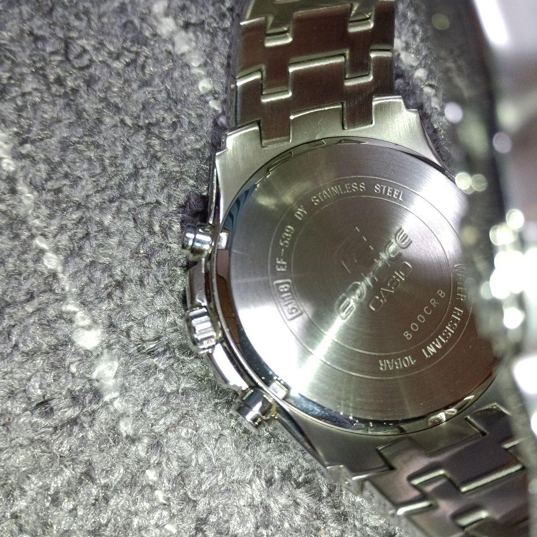 CASIO EDIFICE EF-539 電池交換済 使用少 箱有 カシオ