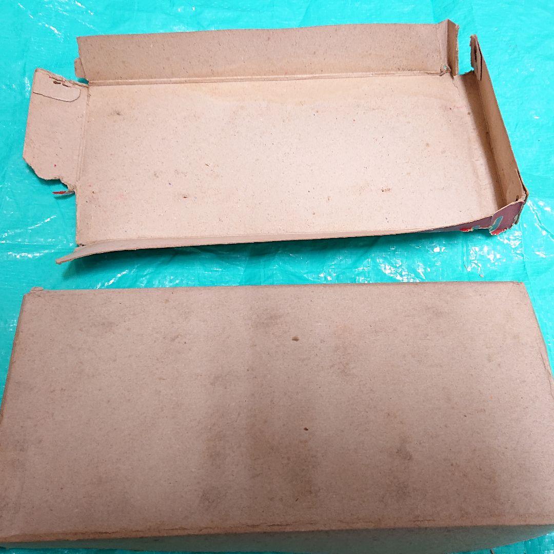 駄菓子屋玩具♪ブリキ鉄砲！箱付き・昭和時代の未使用保管品！④