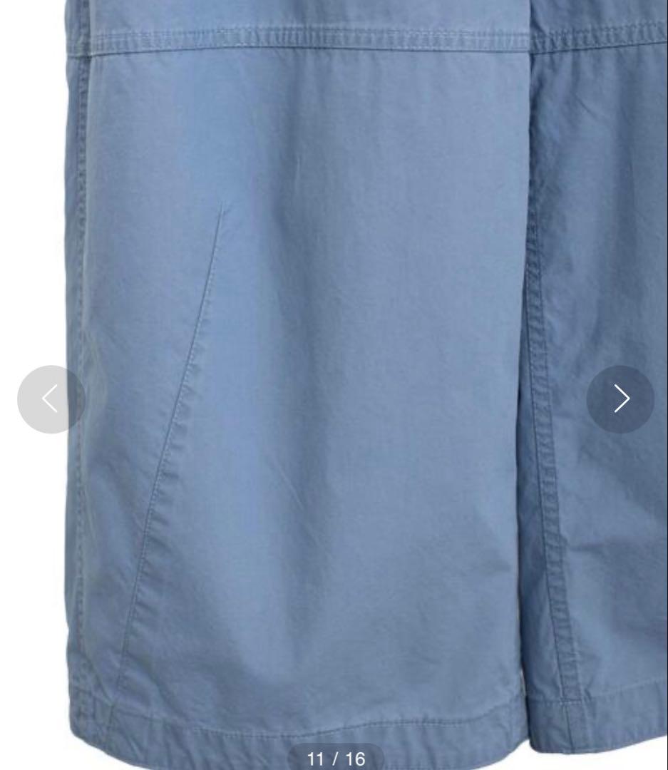 りんドゥロワー　カーゴパンツ　ブルーグレー 36 コットン