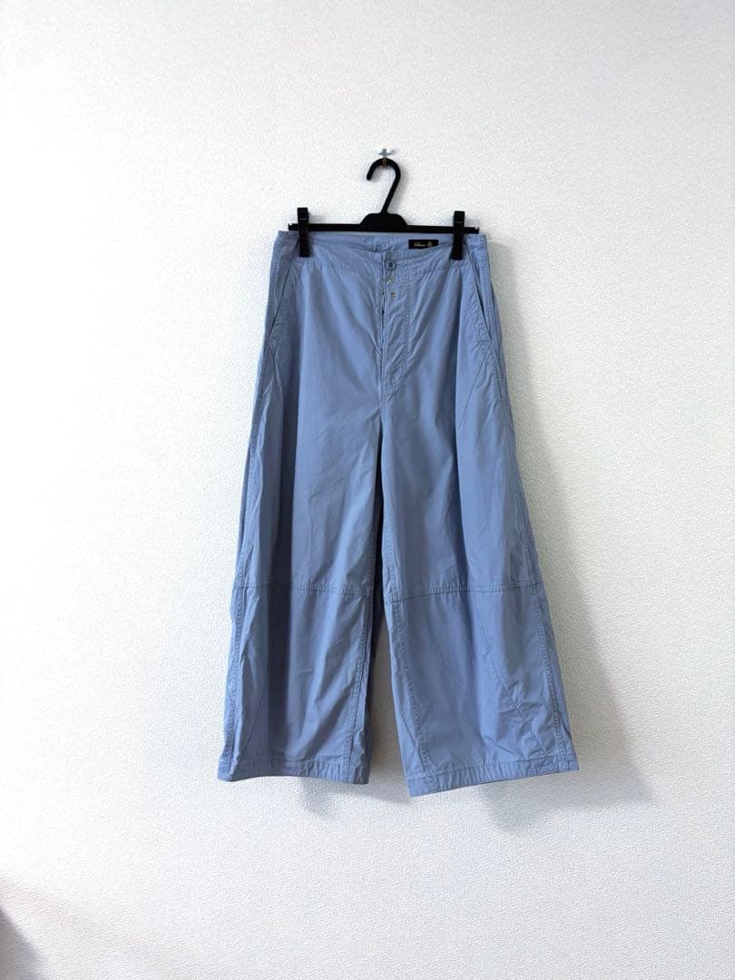 りんドゥロワー　カーゴパンツ　ブルーグレー 36 コットン