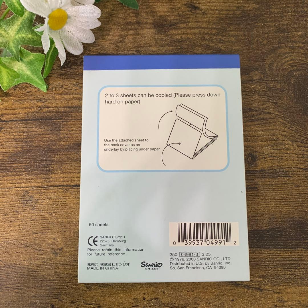 希少レア　ハローキティ 海外限定 エンジェル メモ 2000年製