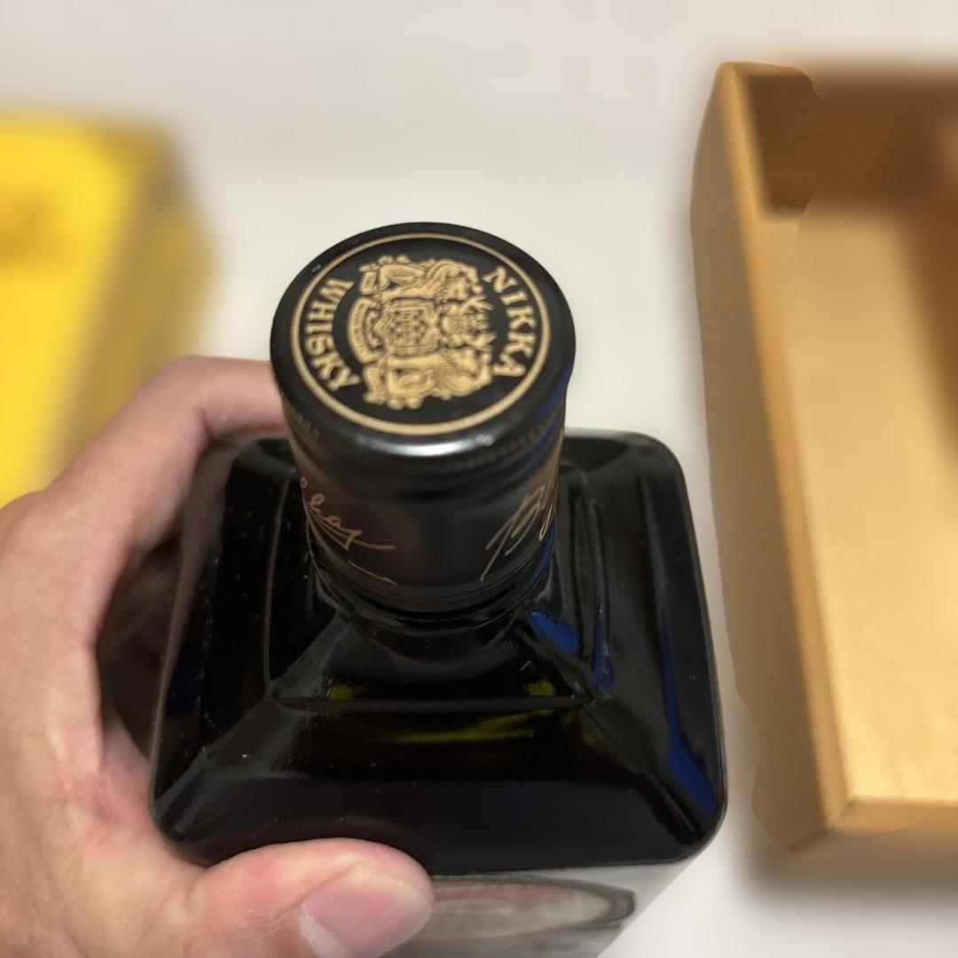 古酒ニッカウイスキー ブラックデラックス ギフトセット当時もの❗️
