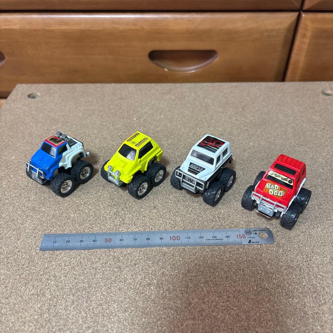 タカラ　チョロq ビックタイヤ4台セット　かんたろ