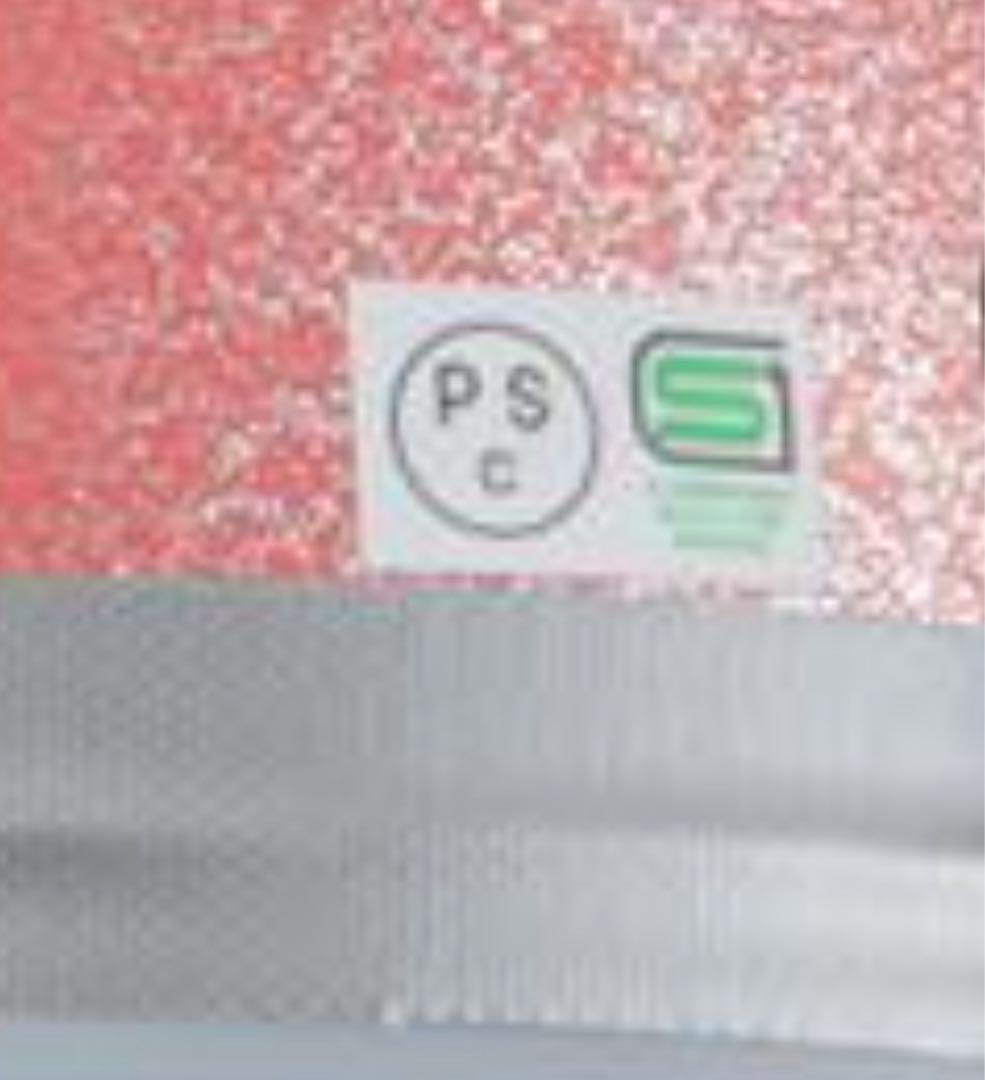 立花 コルク半 TACHIBANA M 三つボタン 当時物 赤ラメ　レッドラメ