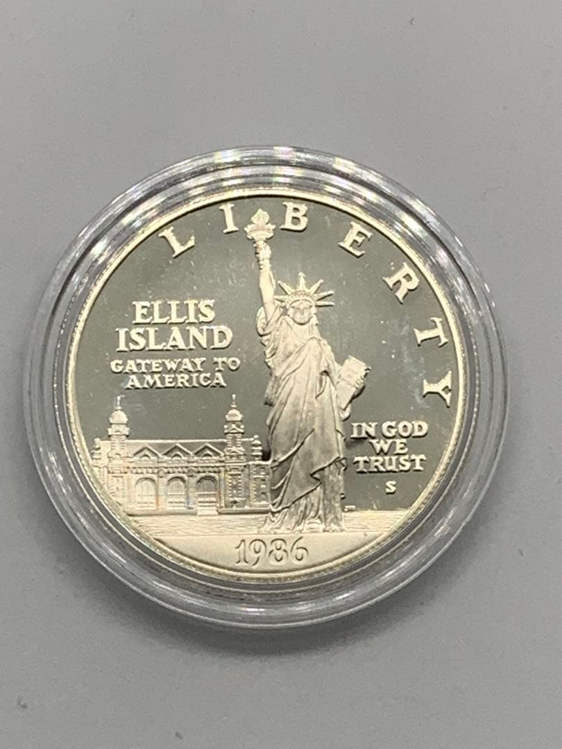 1986 エリス島 自由の女神 