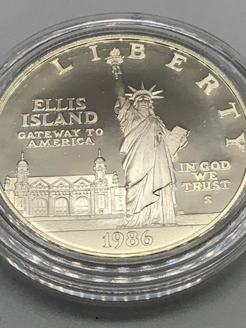 1986 エリス島 自由の女神 