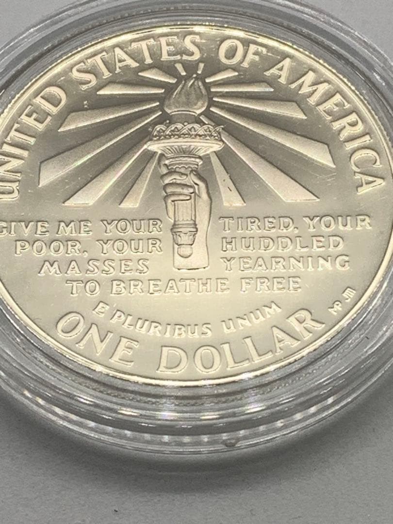 1986 エリス島 自由の女神 