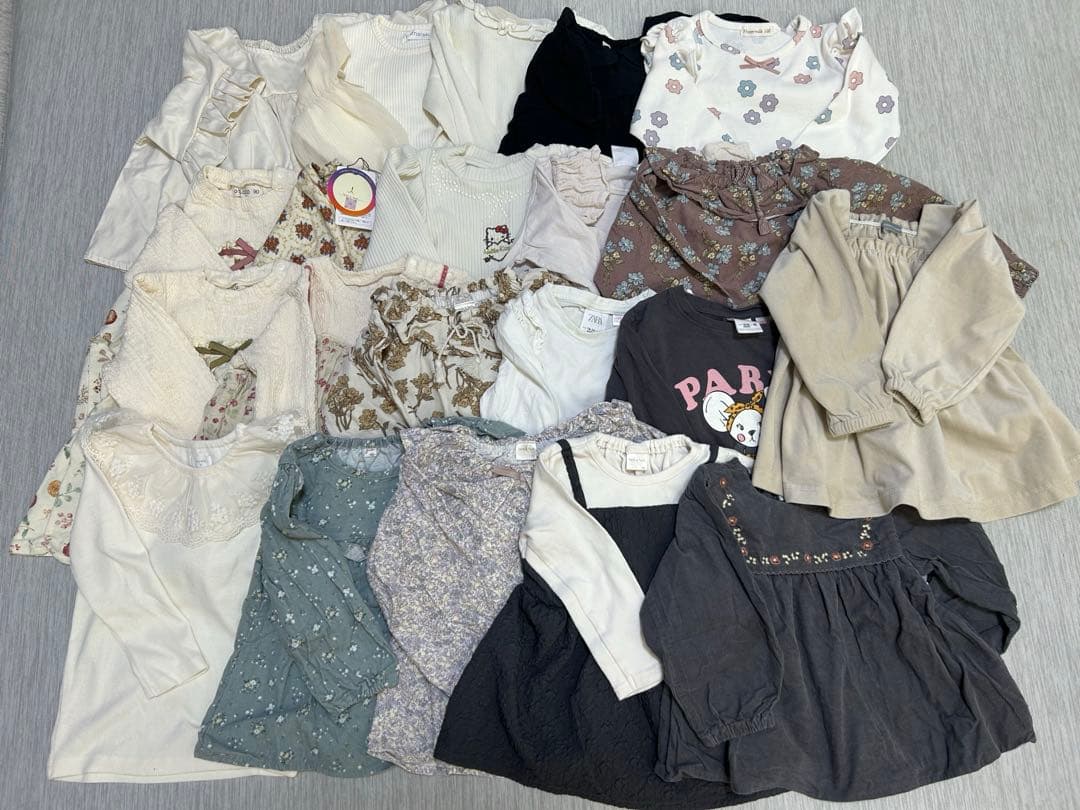 保育園着まとめ売り　春秋　90センチ