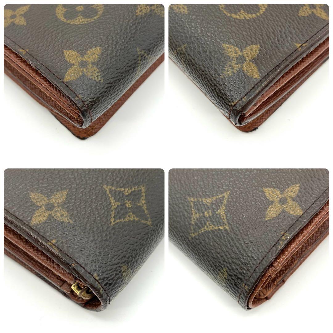 正規品 ルイヴィトン トレゾール 二つ折り財布 モノグラム L字ファスナー