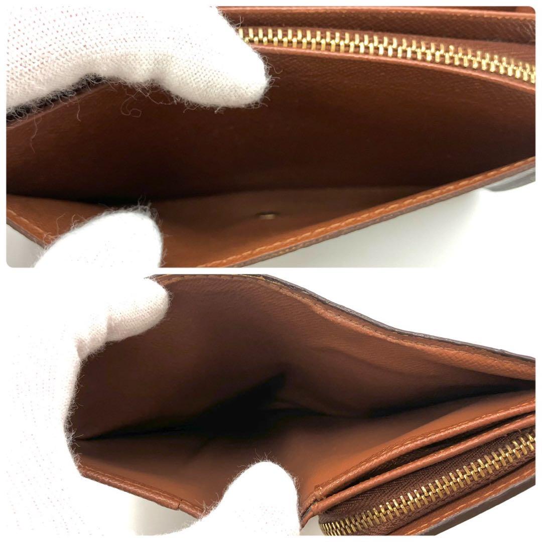正規品 ルイヴィトン トレゾール 二つ折り財布 モノグラム L字ファスナー