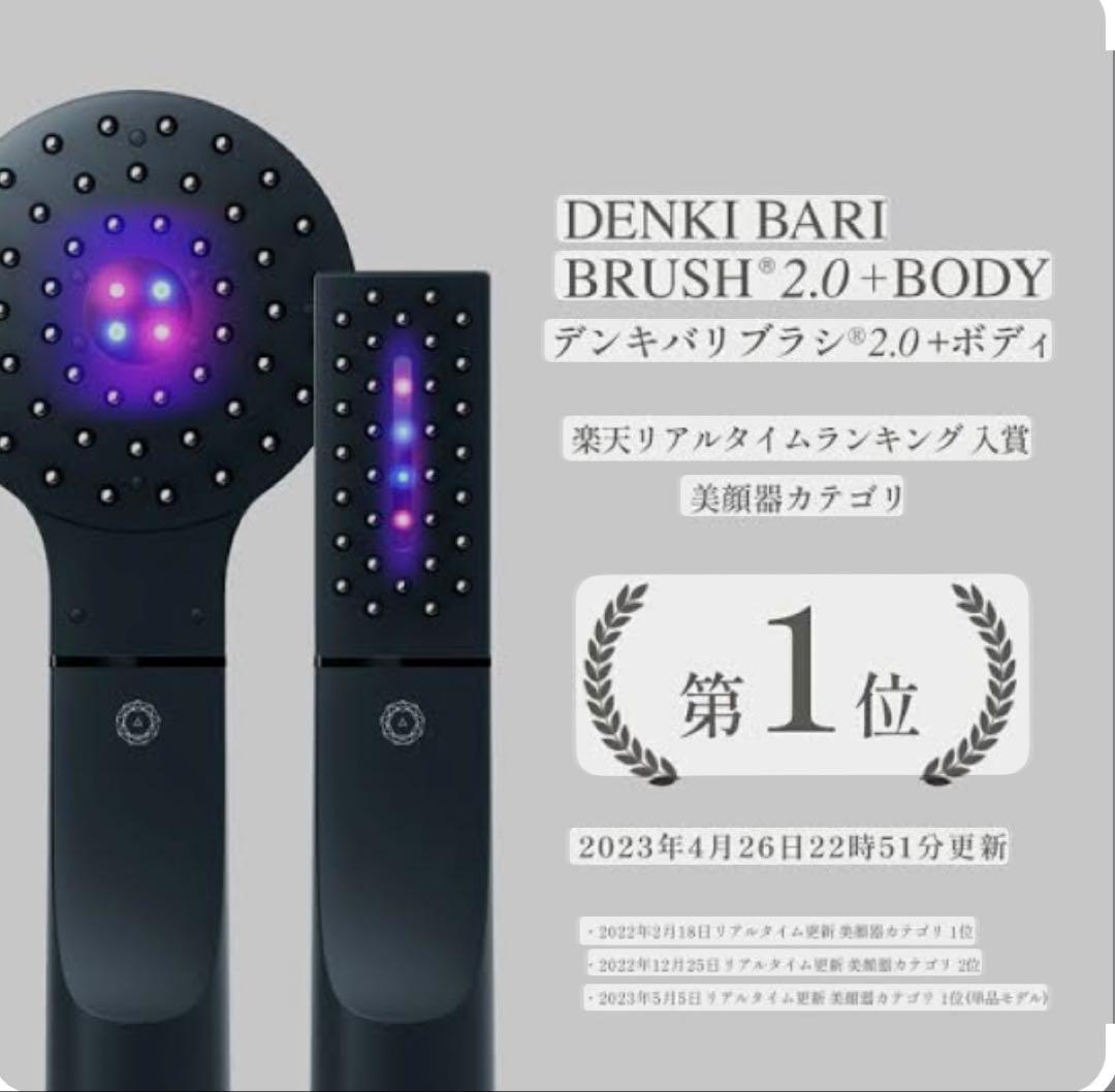 最終値下げ 美品 正規品 エレクトロン デンキバリブラシ フェイスヘッドボディ用