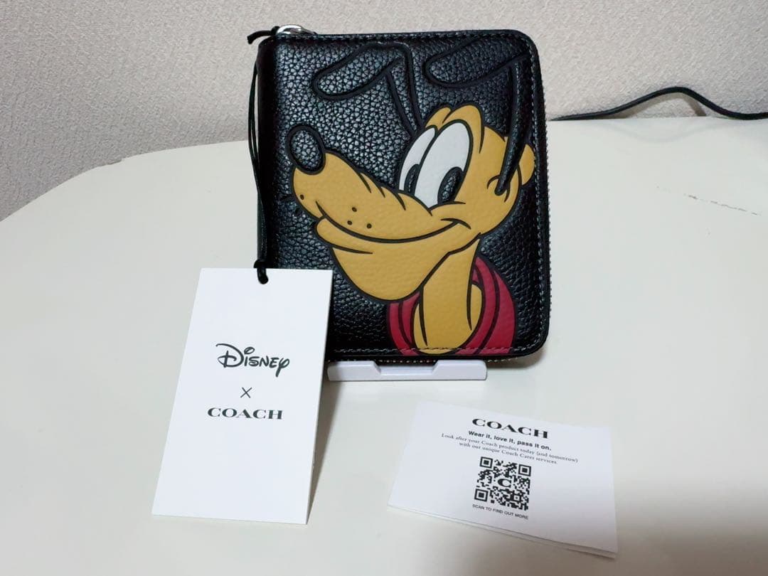 【新品・正規品】 コーチ 2つ折り財布 2025年Disneyコラボ