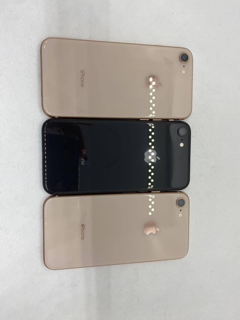 セット3台 iphone 8 64GB Sim フリー