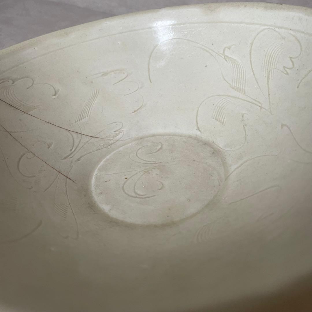 龍泉窯青磁 宋 南宋 元 青磁碗 陰刻 中国美術 中国古玩 骨董 古美術 茶道具