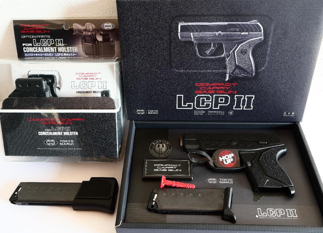 東京マルイ 固定スライド LCP II 専用ホルスター & 15連ロングマガジン