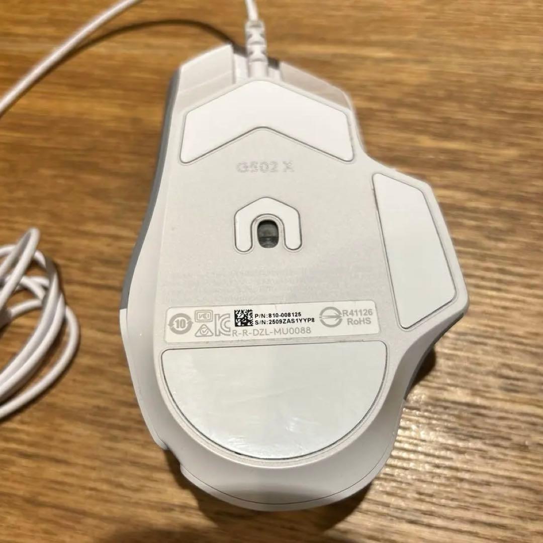 Logicool G502 X ホワイト 有線マウス★保証あり