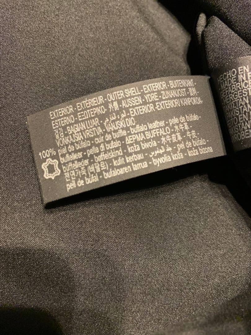 美品　ZARA 本革バッファローレザージャケット