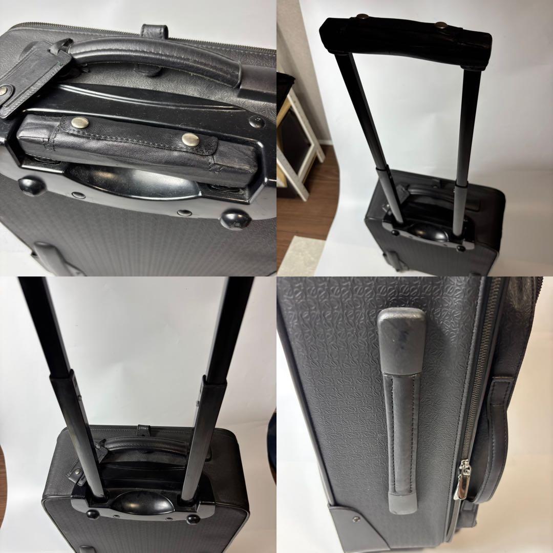 【希少】ロエベ　アナグラム　2way キャリーケース　スーツケース