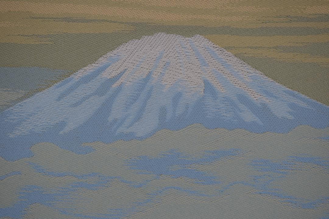 【複製】横山大観/蓬莱山図/織物/掛軸☆宝船☆Z-455