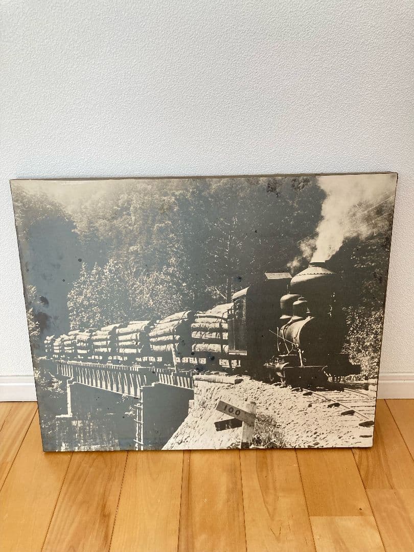 長野木曽森林鉄道の写真　蒸気機関車