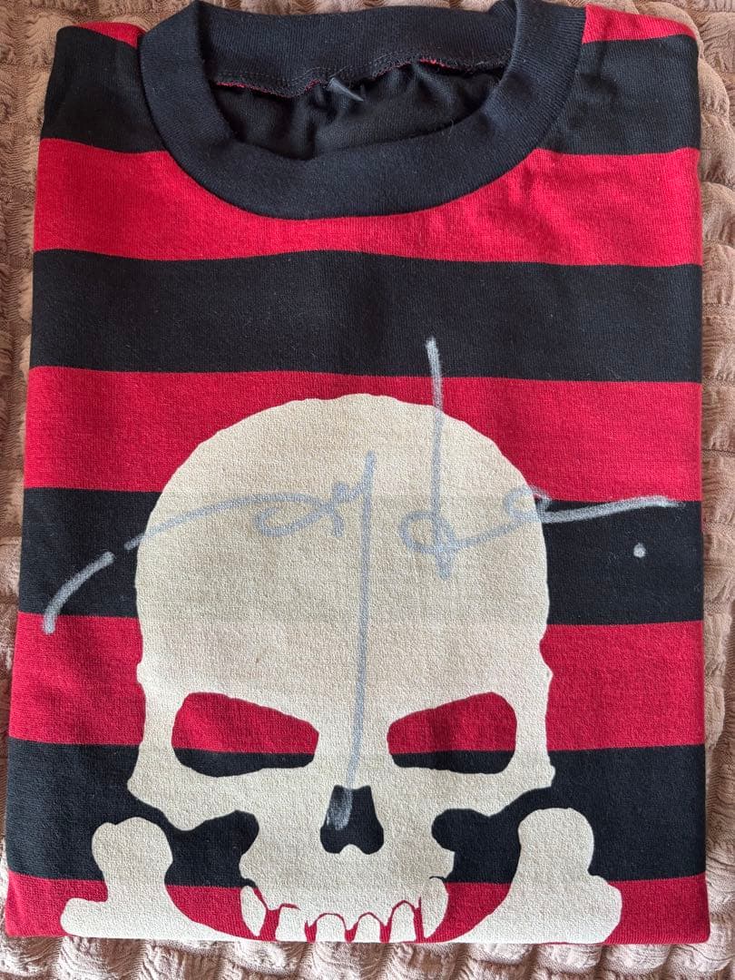 HYDEIST 2004 hyde 直筆サイン入り ドクロデザイン Tシャツ