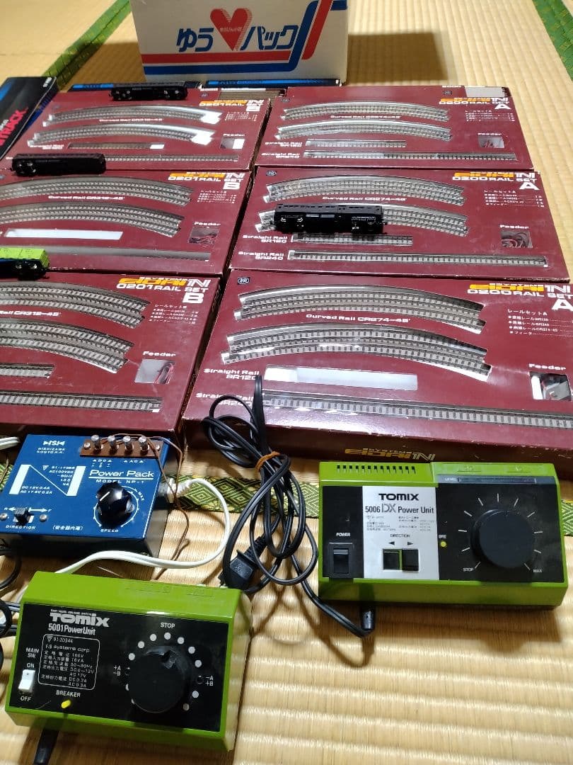 Nゲージ鉄道模型 レールセット　コントローラー　永大　KATO ユニトラック