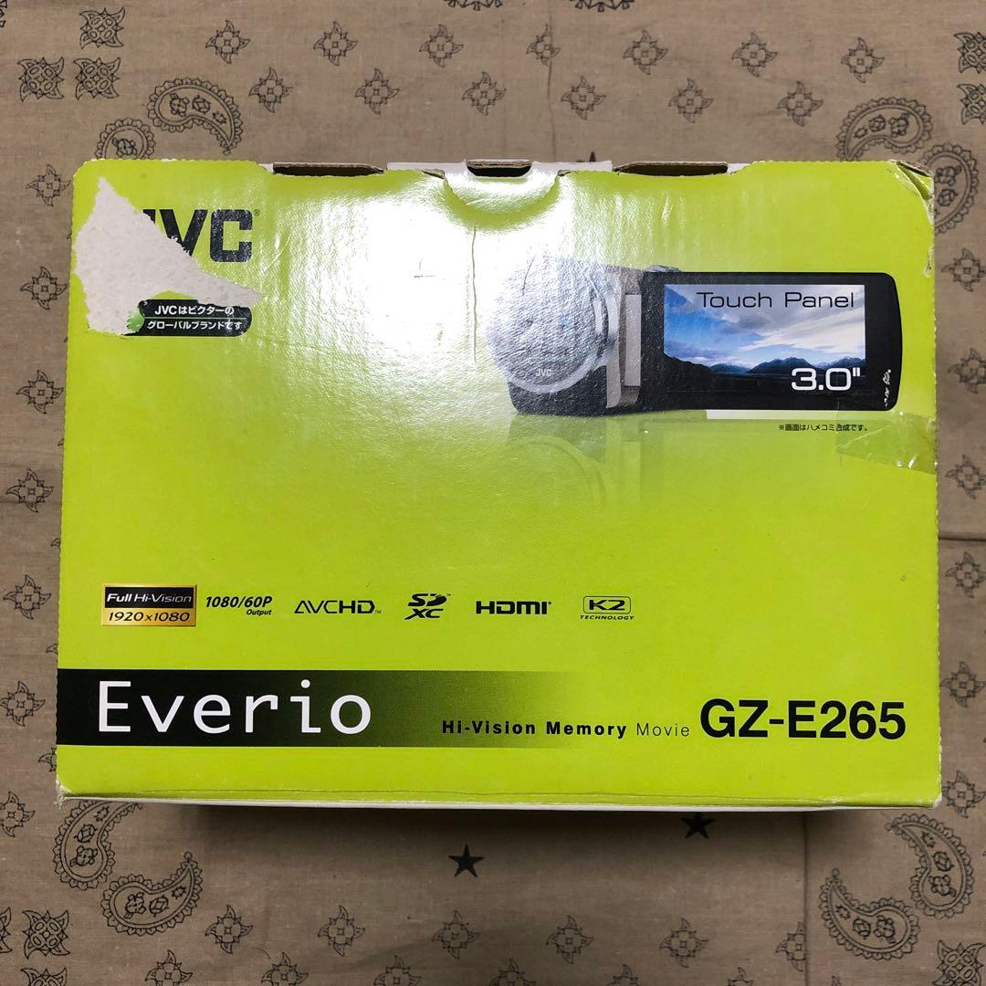 極美品 JVC Everio GZ-E265 バッテリー2個付 ビデオカメラ