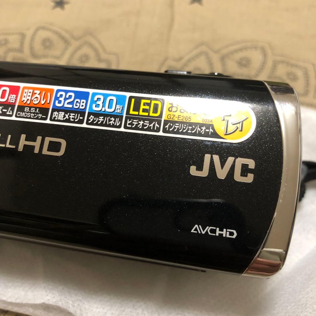 極美品 JVC Everio GZ-E265 バッテリー2個付 ビデオカメラ