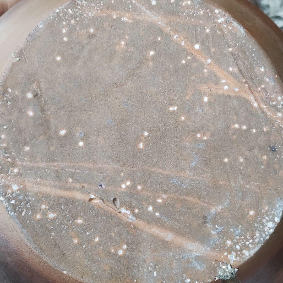 備前焼　花瓶 約11cm口径