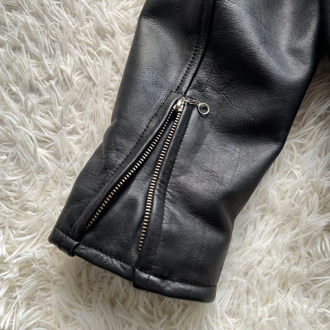 人気✨ハーレーダビッドソン　レザージャケット　シングルライダース　L ブラック