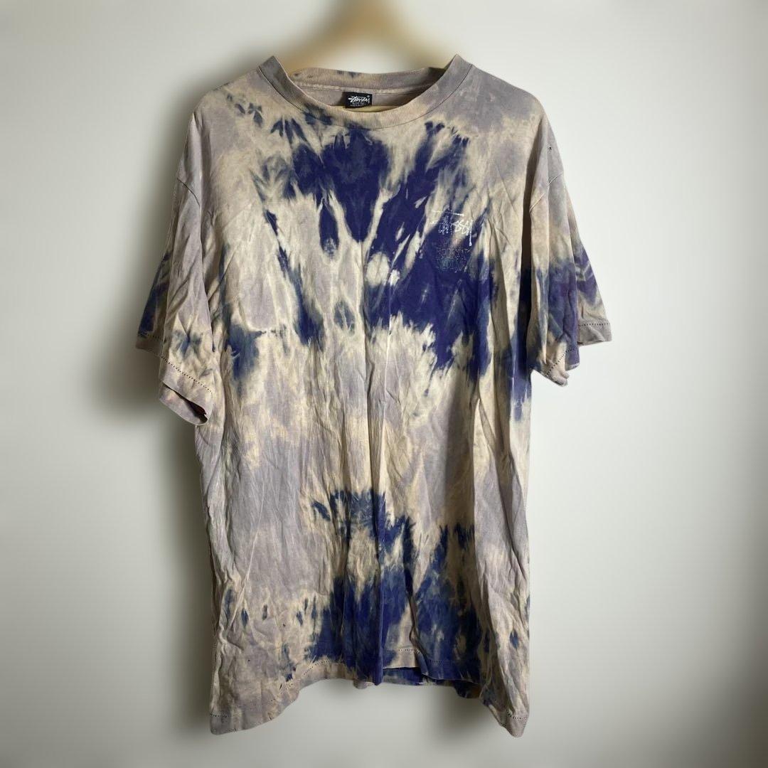 old stussy ラスタマン 黒タグ USA製　XL