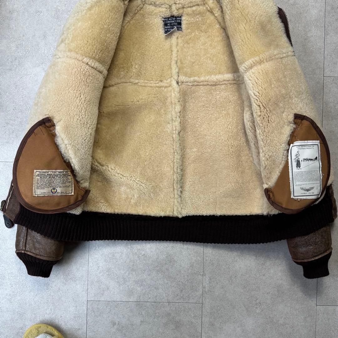 Avirex アヴィレックス ボア ムートンジャケット 38