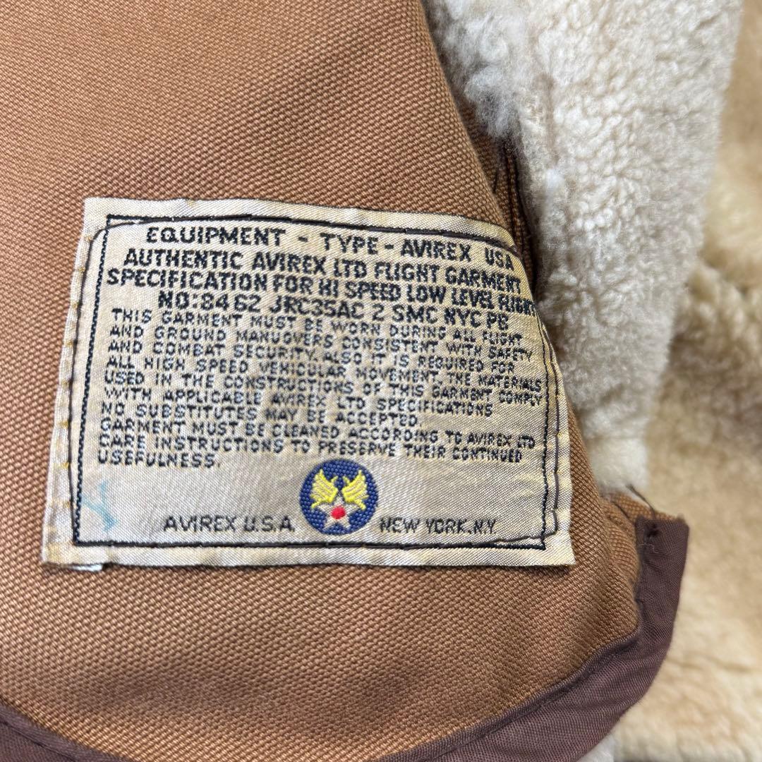 Avirex アヴィレックス ボア ムートンジャケット 38