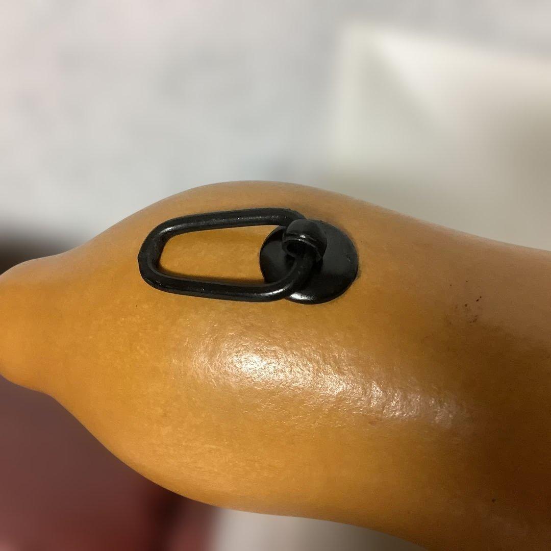 瓢栄 作 瓢箪 ひょうたん 花器 華道具 古美術 壁掛け 高さ　花瓶 瓢箪型