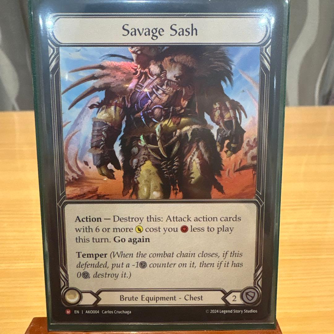 Flesh and Blood Brute 装備3枚セット バラ可